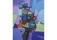 1974 Composizione -  Tempera su carta - 48cmx63cm.jpg